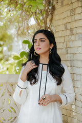 White With Black Accents (2 Piece)