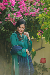 Navy Blue Dupatta NRA-006-NBD