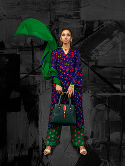 Blue Straight Shirt NRN-004