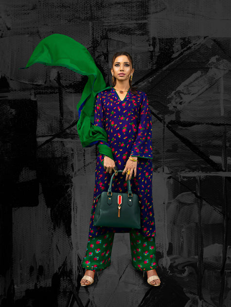 Green Dupatta NRN-004-GD