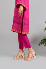 Fuchsia and Orange with Laces (2 Piece)