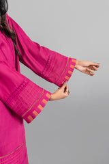 Fuchsia and Orange with Laces (2 Piece)