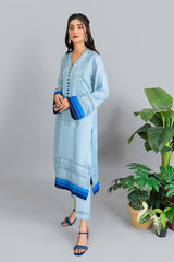 Sky Blue with Ombré and Laces (2 Piece)