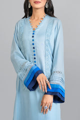 Sky Blue with Ombré and Laces (2 Piece)