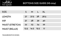 Brown Straight Shalwar NS-004