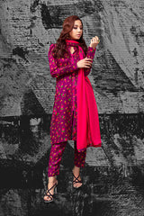 Purple Straight Shalwar NRN-005