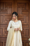 Ivory Maysuri Dupatta NRA-009-IVD
