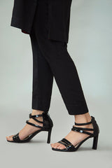 Black Straight Pants NR-002