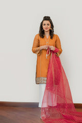 Pink Dupatta NRA-001-PD