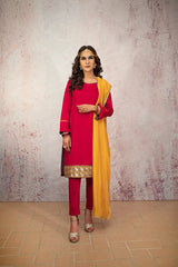 Mustard Dupatta with Gota and Sequins NQ-002 -MD